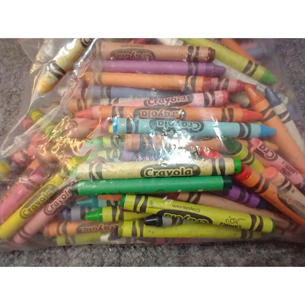 Crayola Bulk Crayon Lot Assorted Colors Washable 3lb 7.5oz Art Supplies Crafting